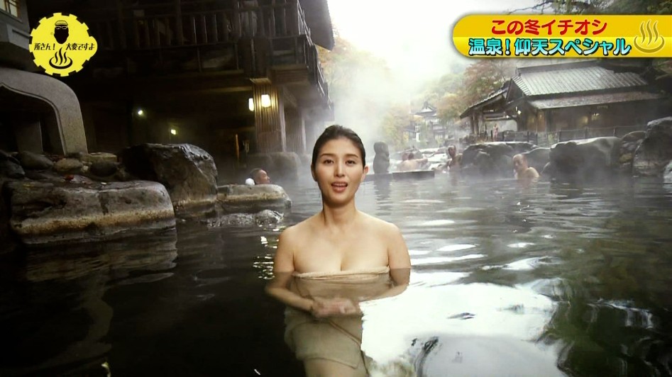 橋本マナミのマンスジとかこれ温泉にかこつけたエロ番組だろ